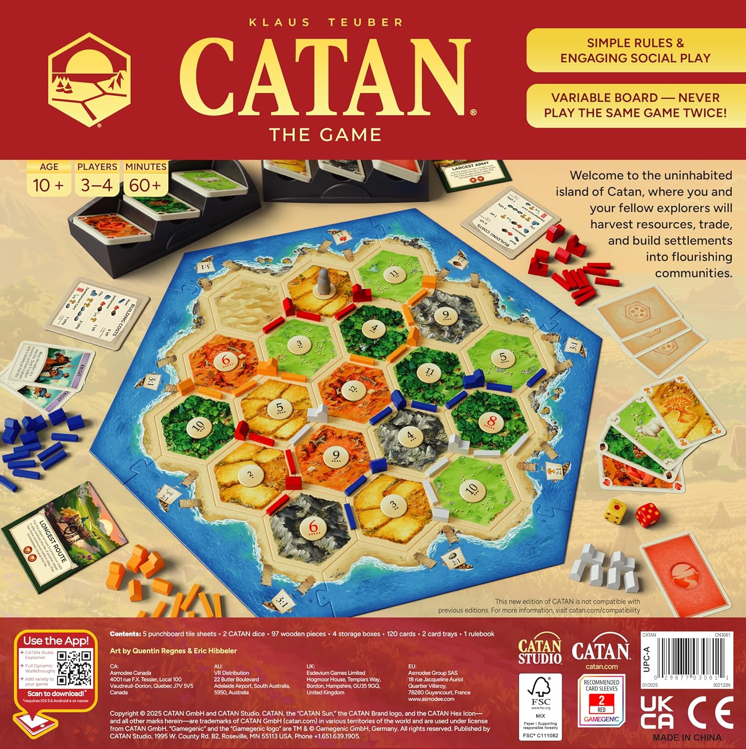 Catan 6th Edition - WiredVillage Games - Catan Studio