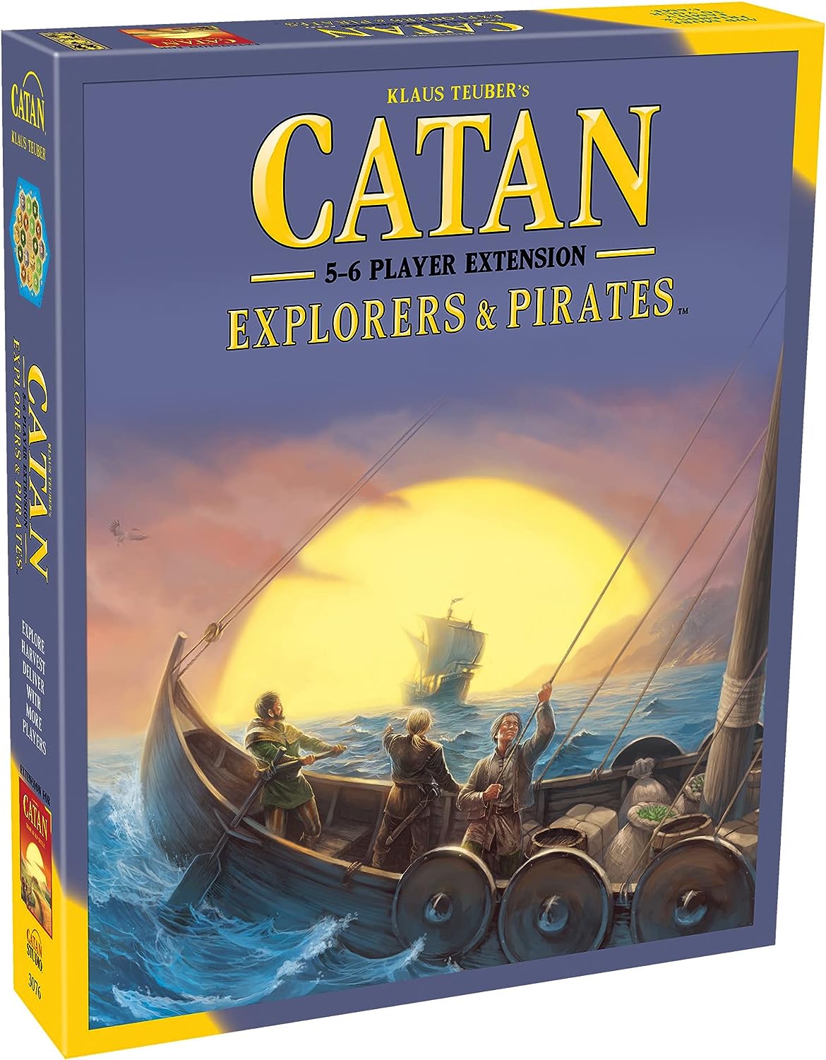 CATAN EXP: EXPLORERS & PIRATES 5 - 6 PLAYERS - WiredVillage GamesWiredvillage Games