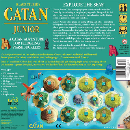 CATAN - JUNIOR - WiredVillage Games - Catan Studio