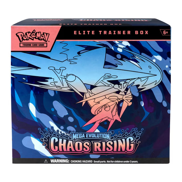 Pokémon Mega Evolution Chaos Rising Elite Trainer Box