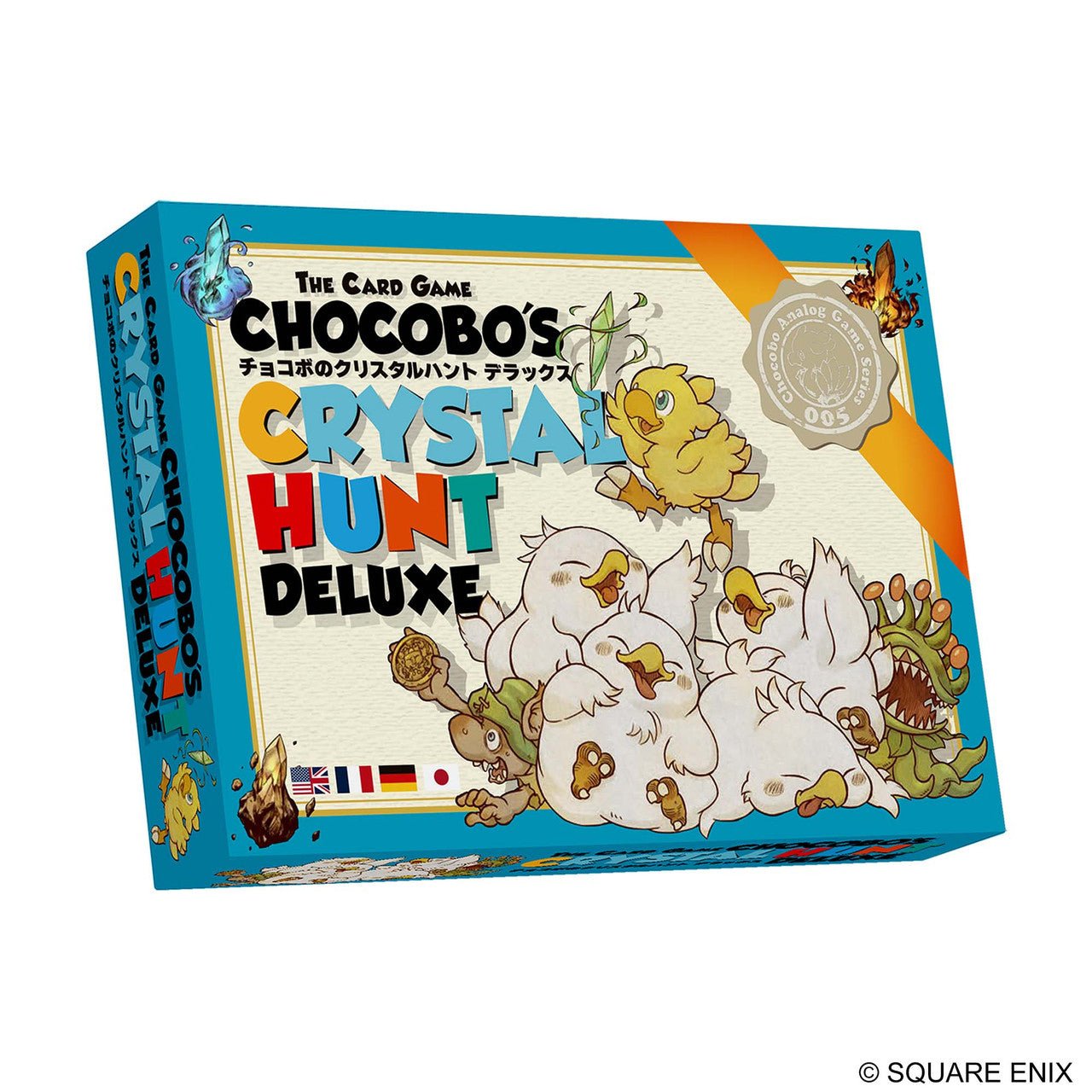 Chocobos Crystal Hunt Card Game Deluxe - WiredVillage Games - Square Enix WiredVillage Games
