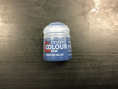 Citadel Colour Base Kantor Blue – Warhammer 40K Paint - WiredVillage Games - Games Workshop