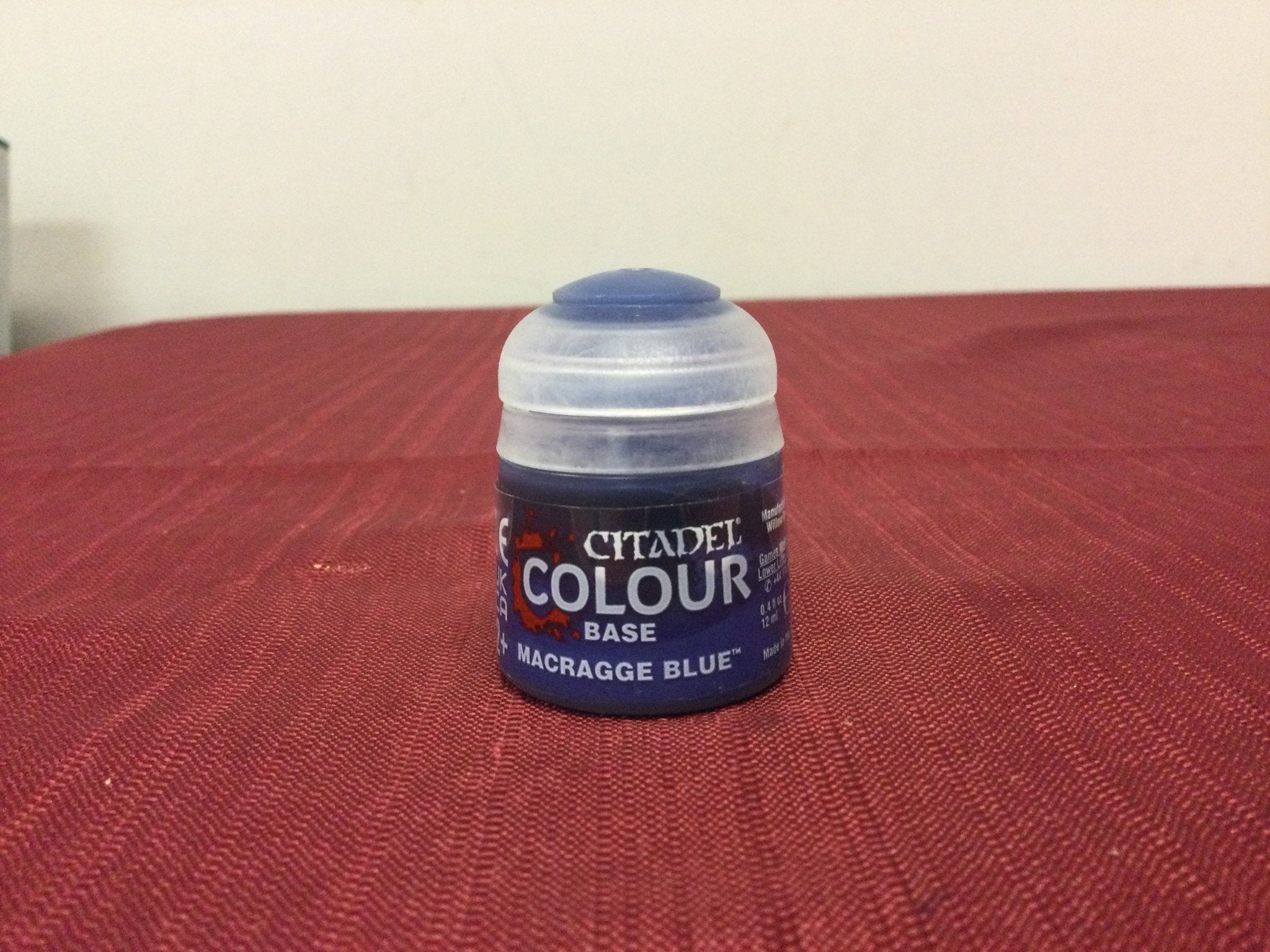 Citadel Colour base Macragge Blue - WiredVillage Games - Games Workshop
