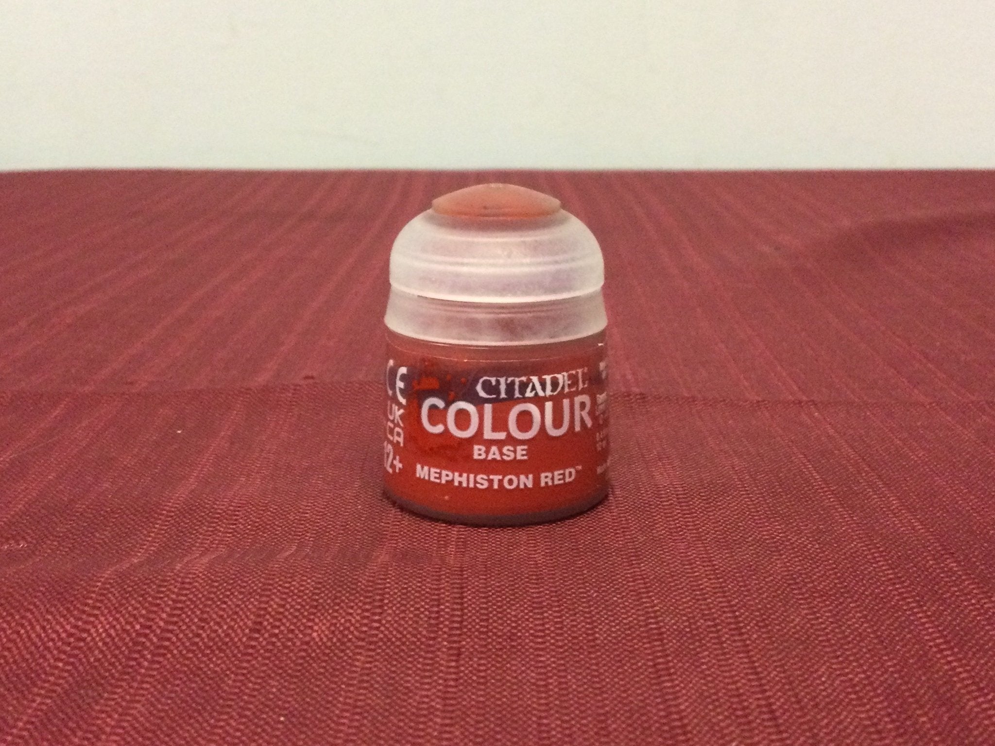 Citadel Colour base Mephiston Red - WiredVillage Games - Games Workshop