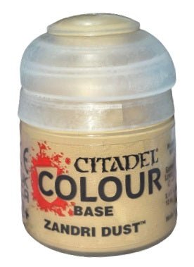 Citadel Colour Base Zandri Dust – Warhammer 40K Paint - WiredVillage Games - Games Workshop