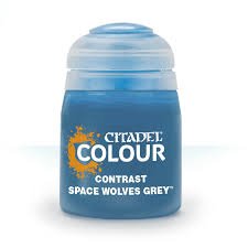 Citadel Colour Contrast Space Wolves Grey - WiredVillage Games - Games Workshop WiredVillage Games