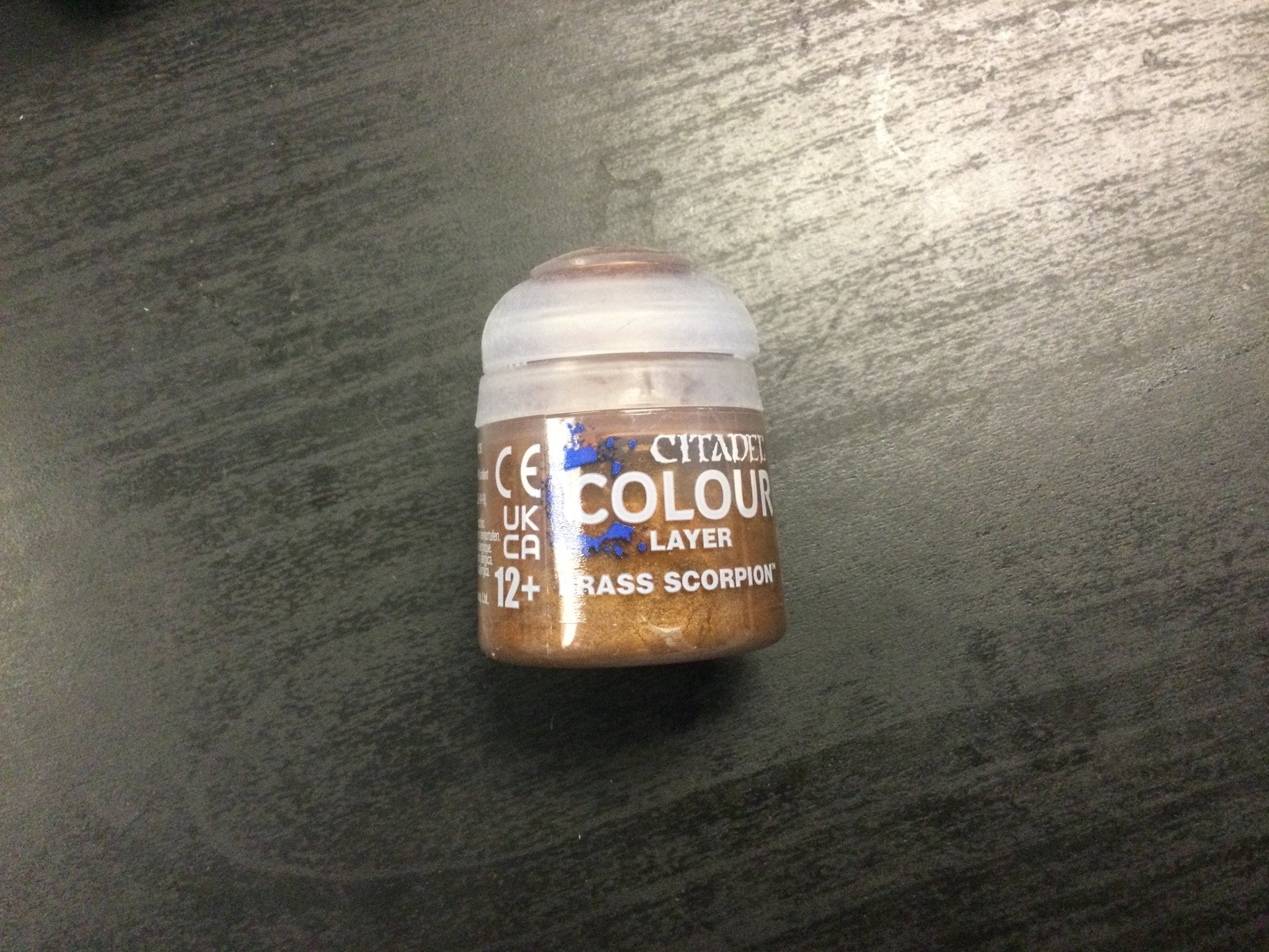Citadel Colour Layer Brass Scorpion - WiredVillage Games - Games Workshop WiredVillage Games