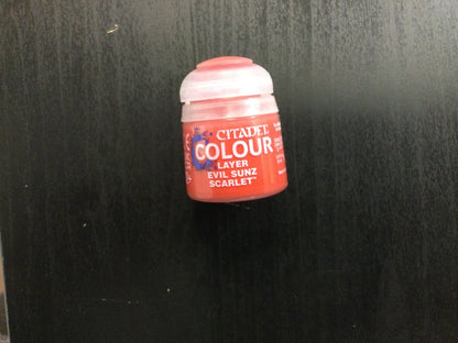 Citadel paint layer evil sunz scarlet - WiredVillage Games - Games Workshop