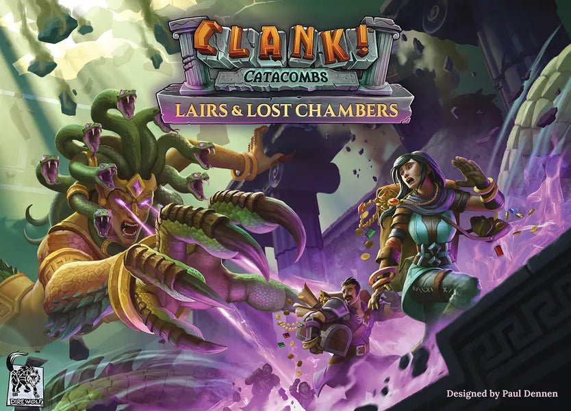 Clank Lairs and lost chambers - Expansion for Clank Catacombs! - WiredVillage Games - WiredVillage Games