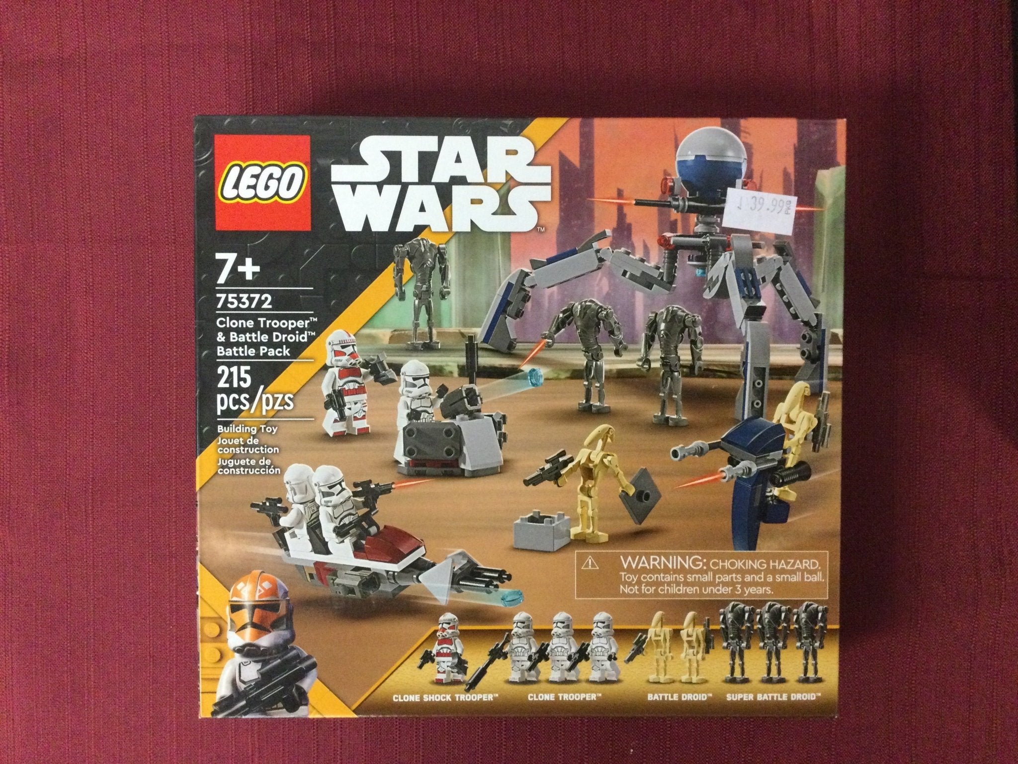 Clone Trooper & Battle Droid Battle Pack Lego - WiredVillage Games - WiredVillage Games