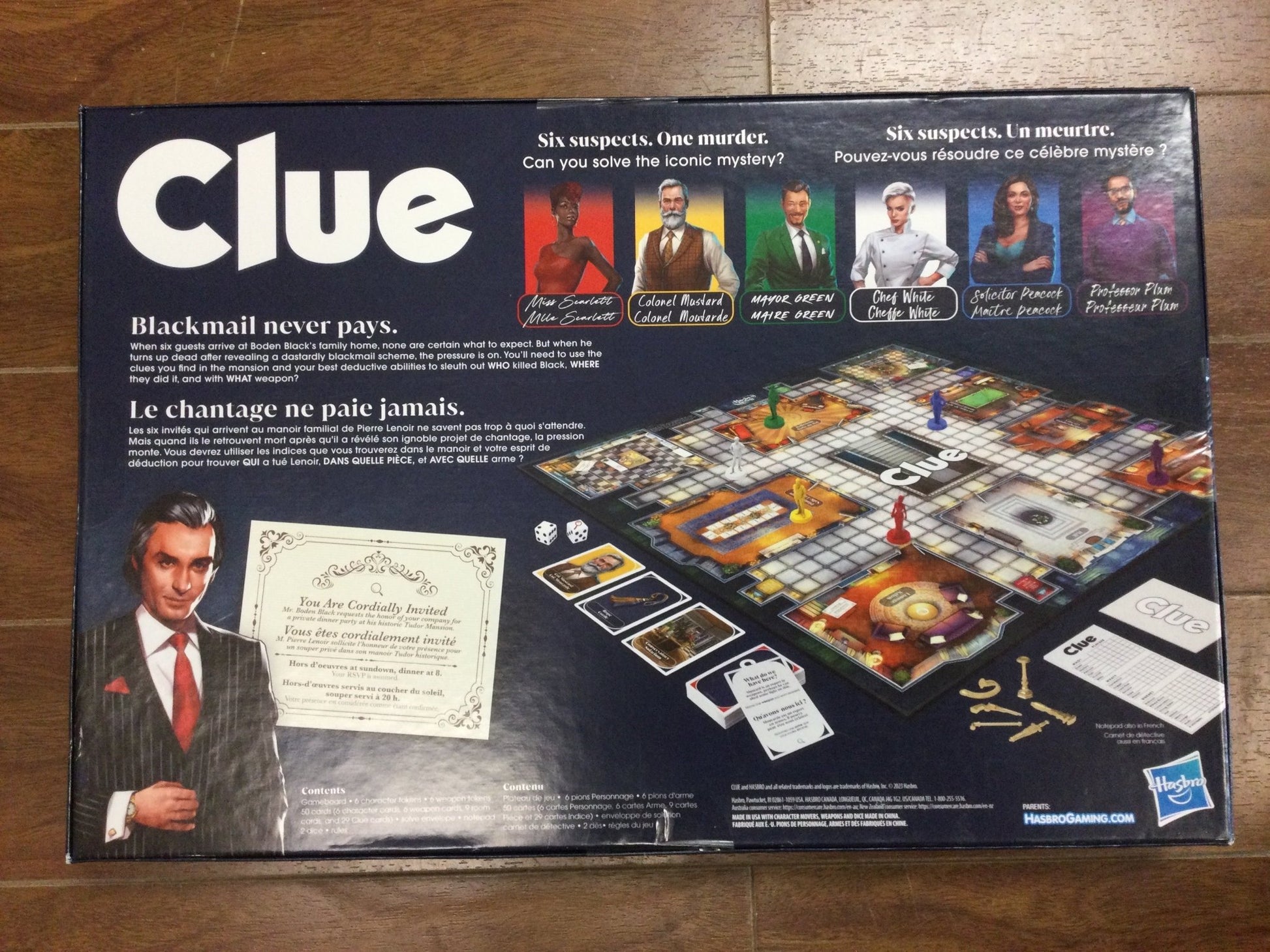 Clue - WiredVillage Games - Hasbro