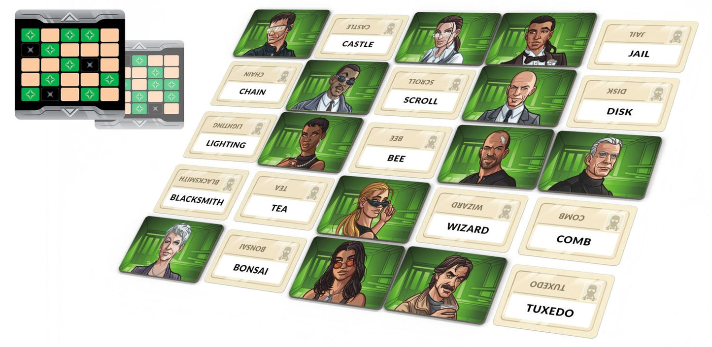 Codenames: Duet - WiredVillage Games - Czech Games Edition WiredVillage Games