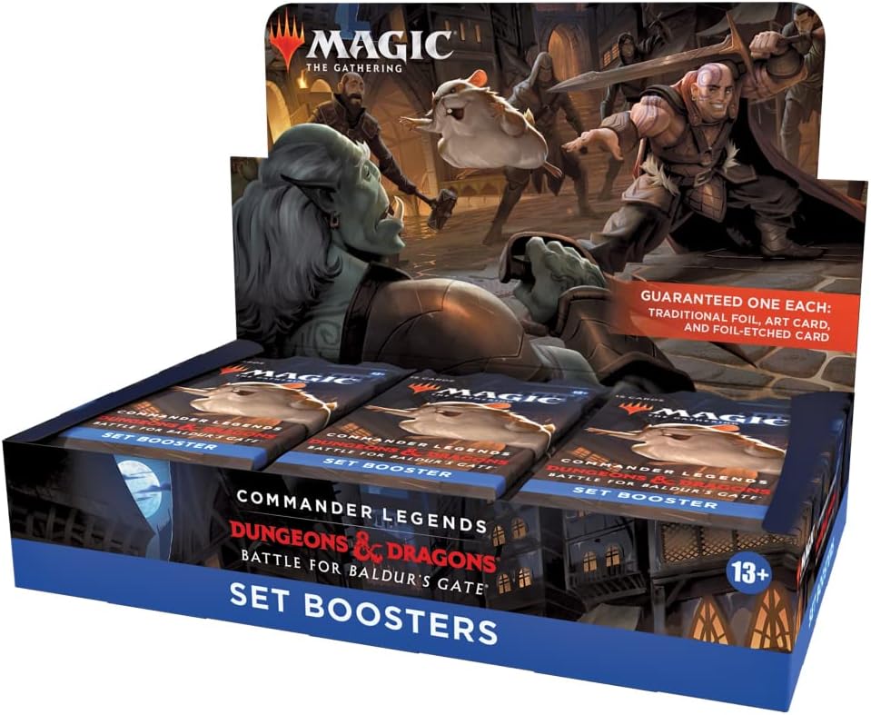 Commander Legends: Battle for Baldur’s Gate Set Booster Box - WiredVillage GamesWiredvillage Games