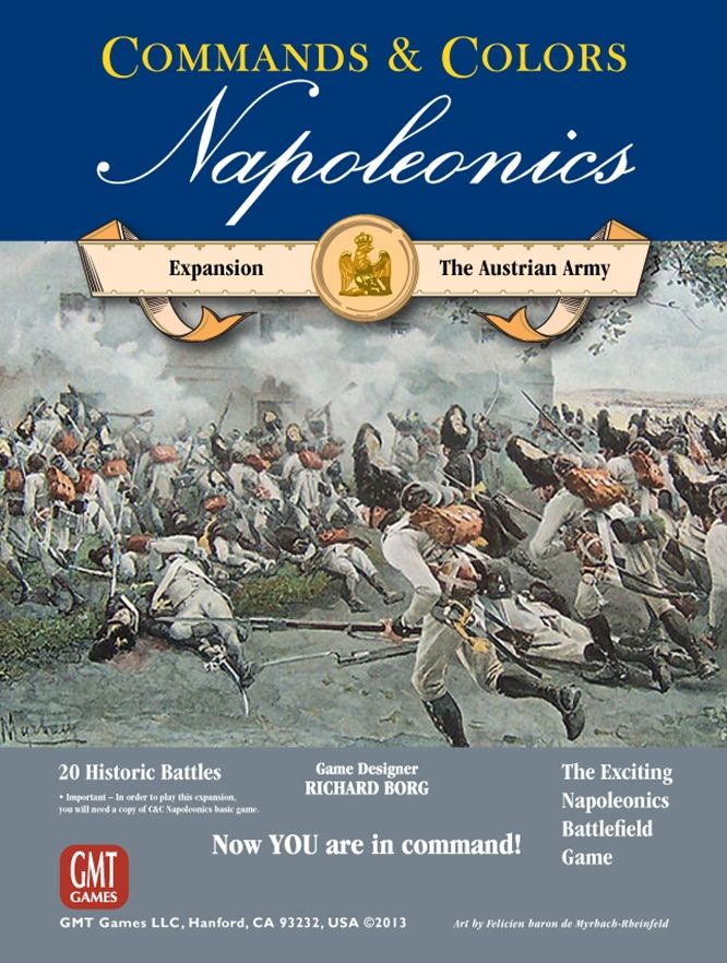 Commands & Colors: Napoleonics Expansion - The Austrian Army - WiredVillage GamesWiredvillage Games