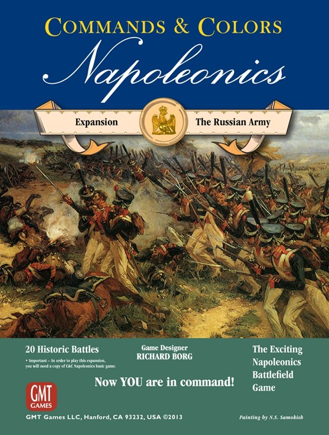 Commands & Colors: Napoleonics Expansion - The Russian Army - WiredVillage GamesWiredvillage Games