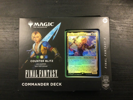 Magic the Gathering Final Fantasy Counter Blitz Commander Deck - WiredVillage Games - Wizards of the Coast