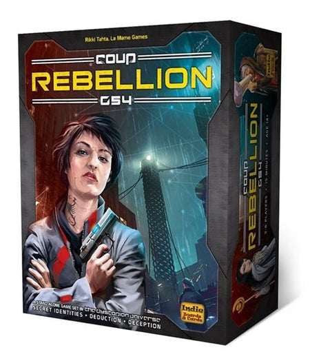 COUP: REBELLION G54 - WiredVillage Games - Indie Boards and Cards
