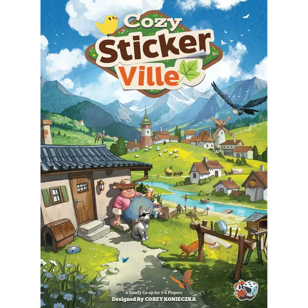 Cozy Stickerville - WiredVillage Games - Unexpected Games WiredVillage Games