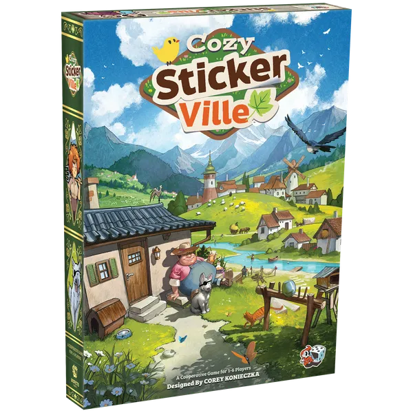 Cozy Stickerville - WiredVillage Games - Unexpected Games WiredVillage Games