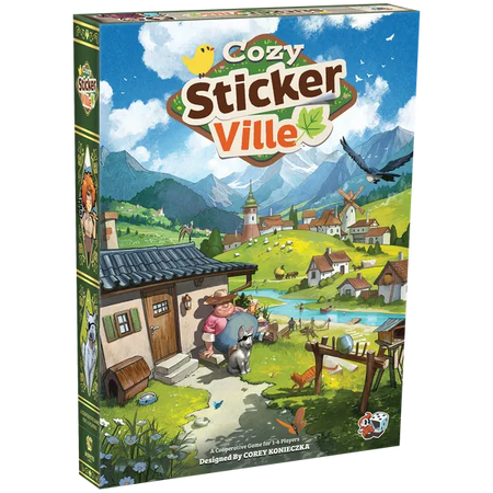 Cozy Stickerville - WiredVillage Games - Unexpected Games WiredVillage Games
