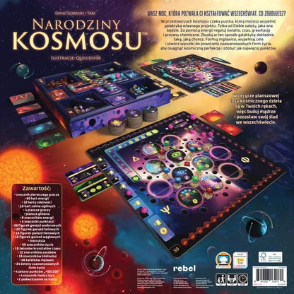 Crafting the Cosmos - Cosmic Engine - Building Strategy Game - Brand New - WiredVillage Games - Office Dog