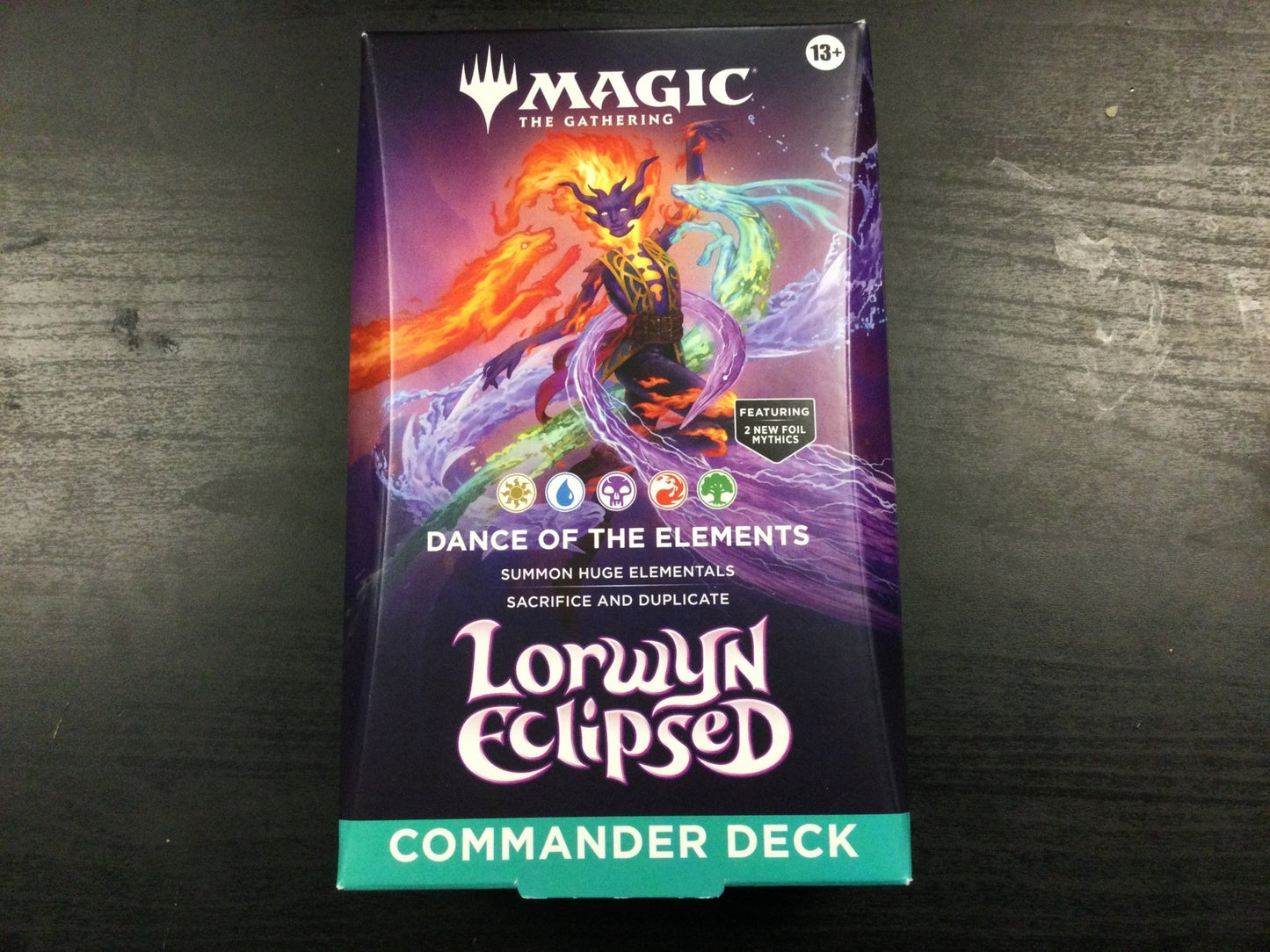 Magic the Gathering Lorwyn Eclipsed Dance of the Elements Commander Deck - WiredVillage Games - Wizards of the Coast