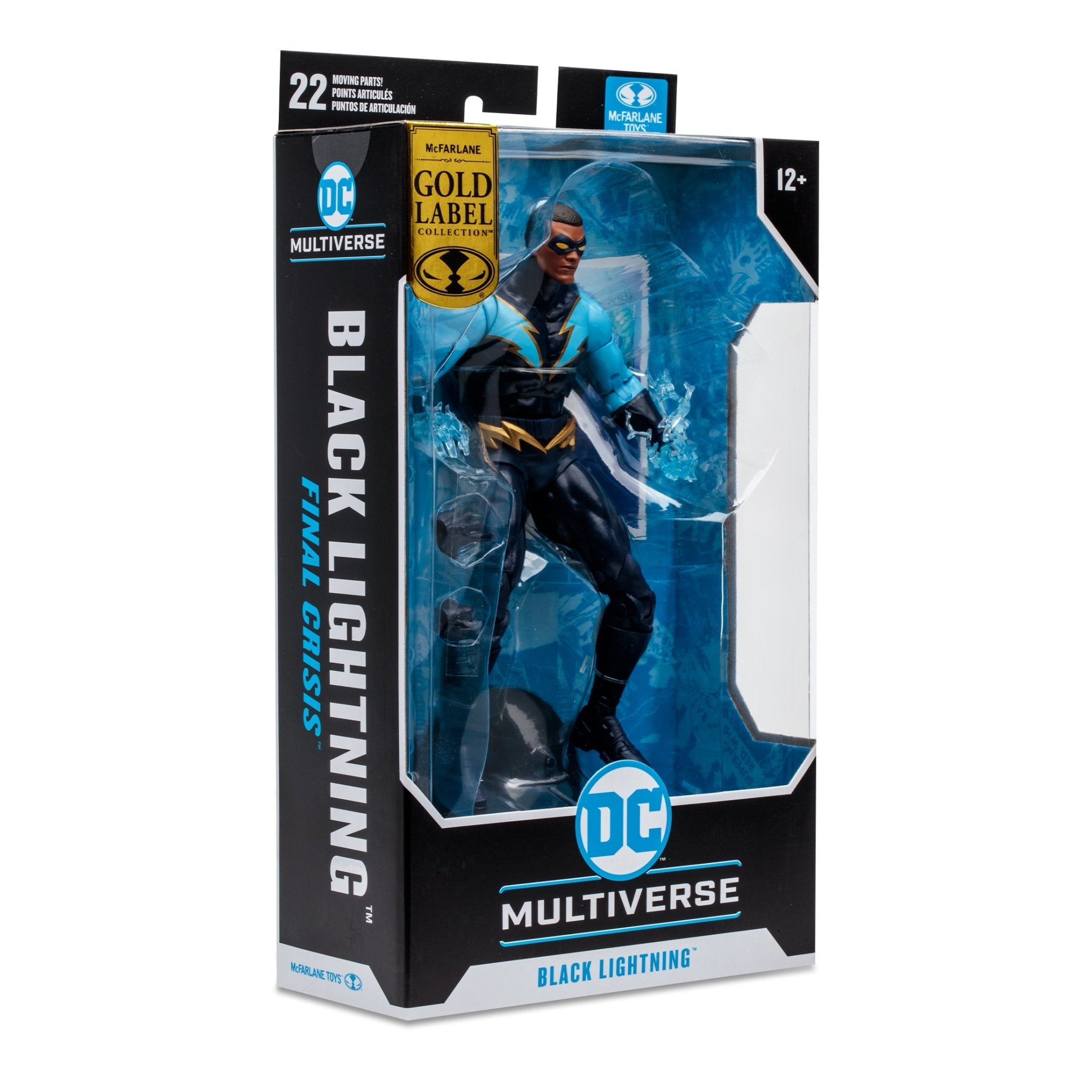 DC Multiverse Black Lightning Gold Label 7" - WiredVillage Games - McFarlane Toys