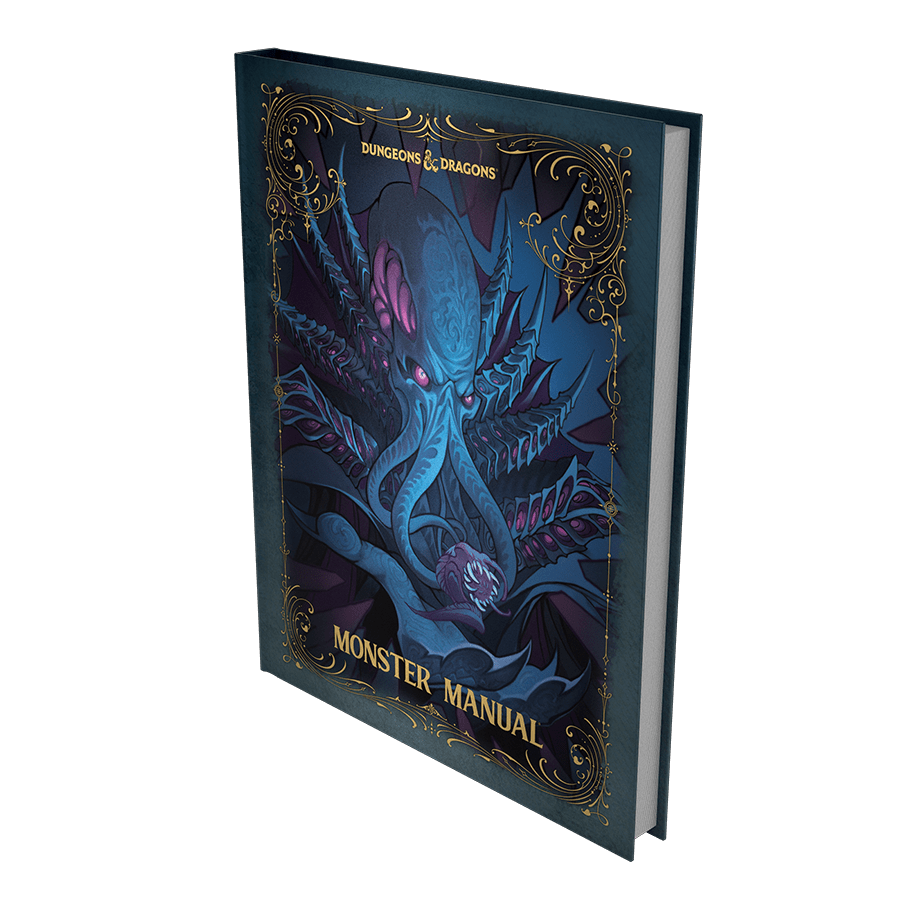 D&D 2024 Monster Manual Alternative Cover - WiredVillage Games - Wizards of the Coast