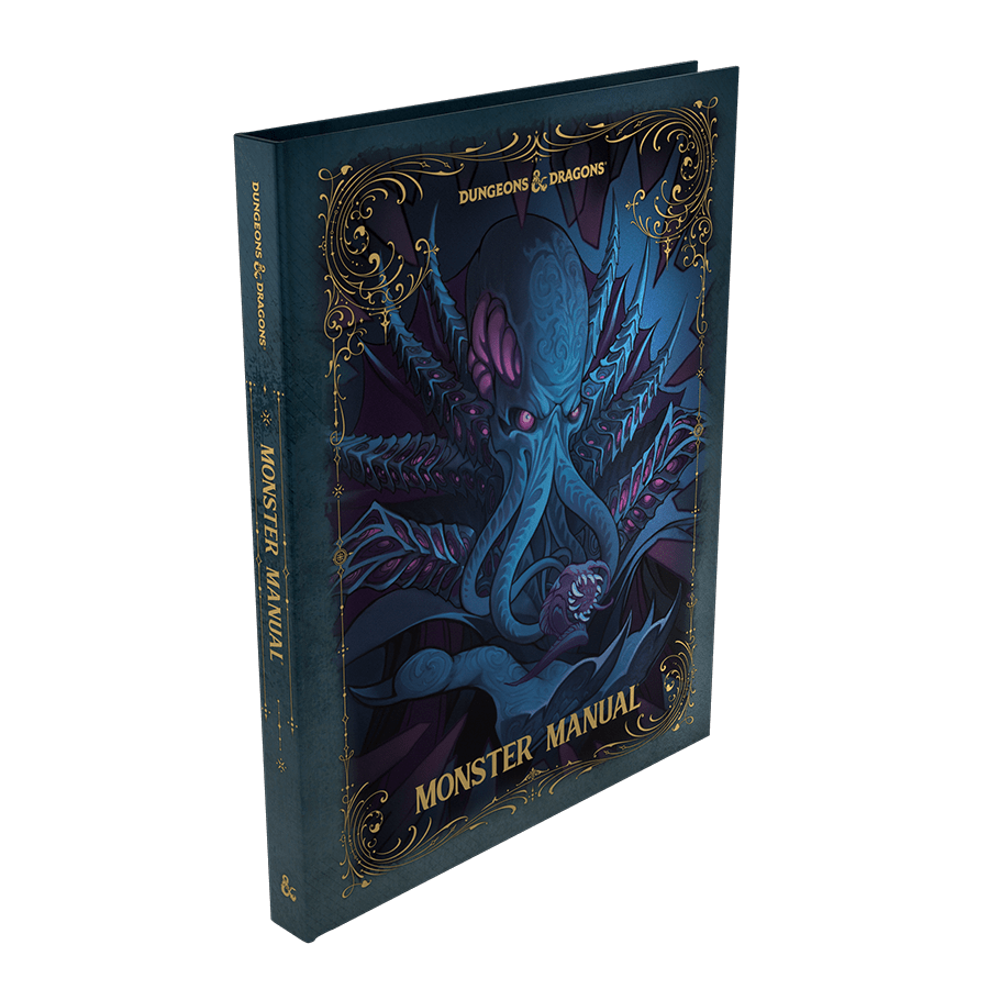 D&D 2024 Monster Manual Alternative Cover - WiredVillage Games - Wizards of the Coast