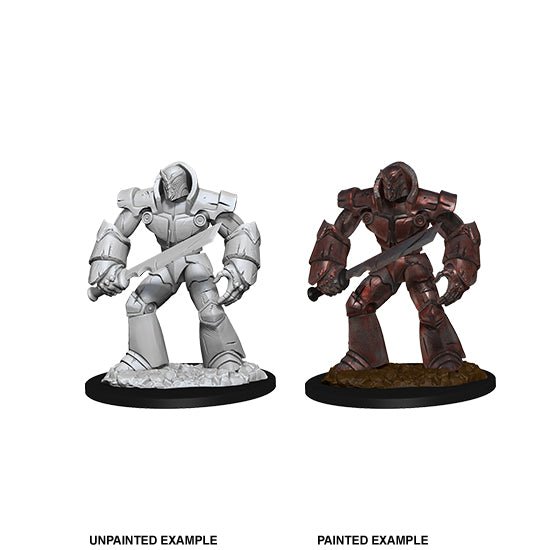 D&D Nolzur's Marvelous Unpainted Miniatures Wave 10 - Iron Golem - WiredVillage GamesWizKids