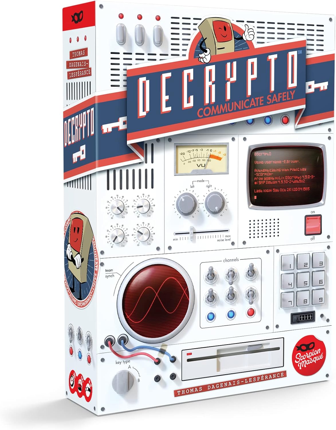 Decrypto - WiredVillage Games - Scorpion Masque