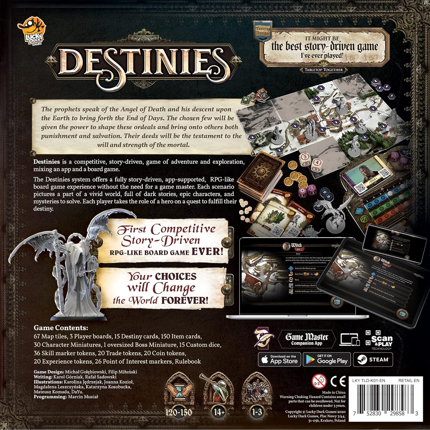Destinies - WiredVillage GamesLucky Duck Games