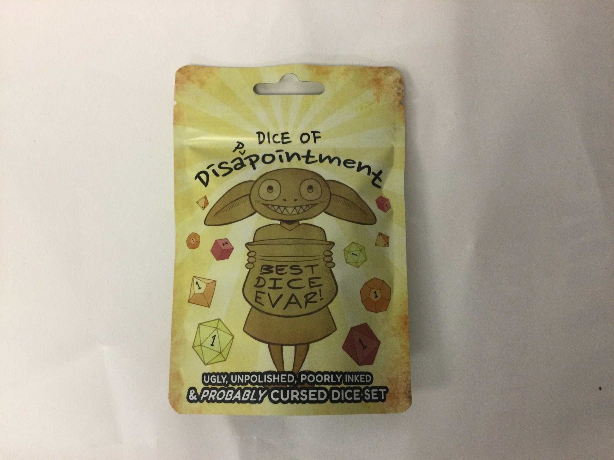 Dice of disappointment - WiredVillage Games - Dice goblin