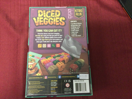 Diced veggies - WiredVillage Games - KTBG