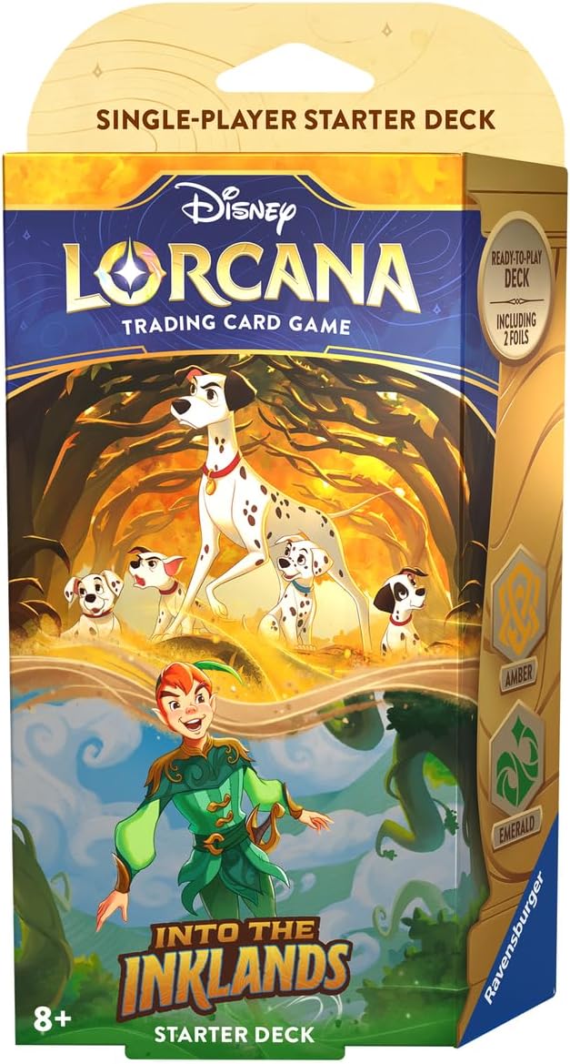 Disney Lorcana TCG: Into the Inklands Starter Deck - WiredVillage Games - Ravensburger