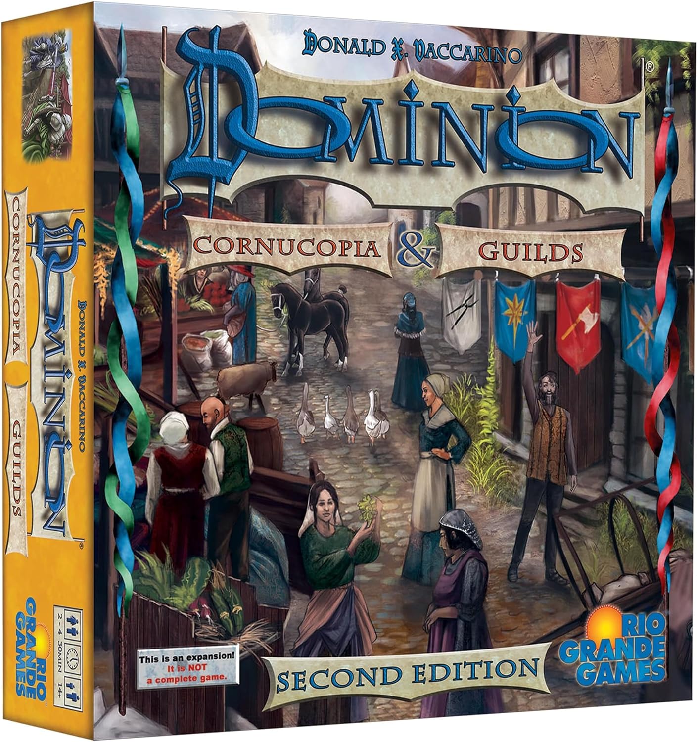 Dominion: Cornucopia & Guilds 2nd Edition - WiredVillage GamesRio Grande Games