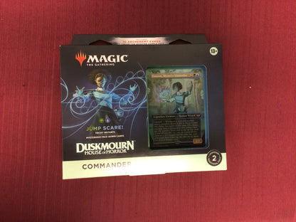 Magic: The Gathering Duskmourn: House of Horror Commander Deck - Jump Scare! - WiredVillage Games - Wizards of the Coast