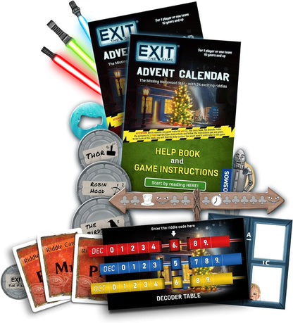 Exit Advent Calender - WiredVillage Games - Thames & Kosmos