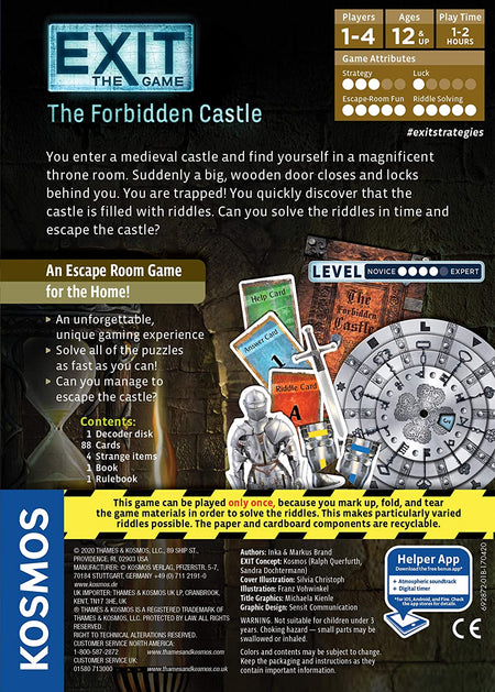Exit: The Forbidden Castle - WiredVillage Games - Thames & Kosmos