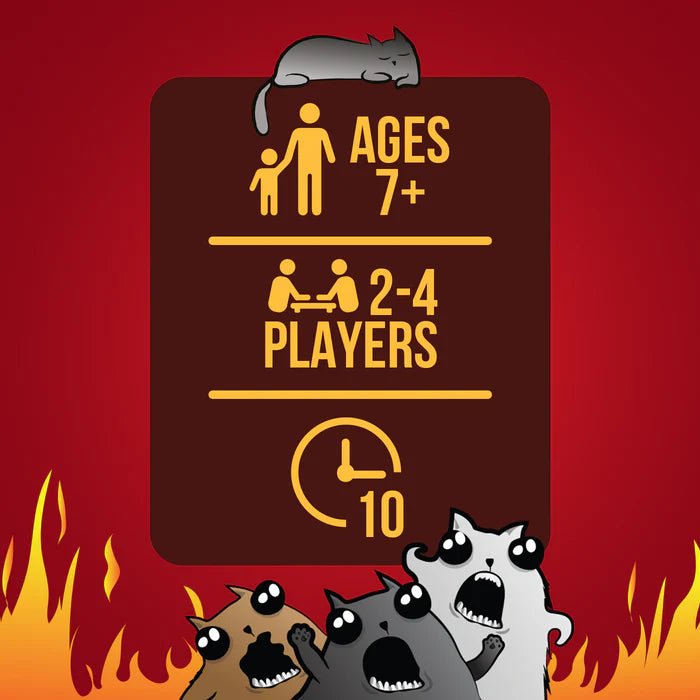 Exploding Kittens: Grab & Game - WiredVillage Games - Exploding Kittens