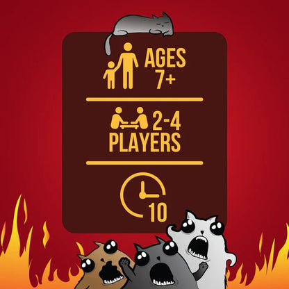 Exploding Kittens: Grab & Game - WiredVillage Games - Exploding Kittens
