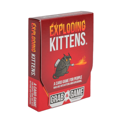 Exploding Kittens: Grab & Game - WiredVillage Games - Exploding Kittens