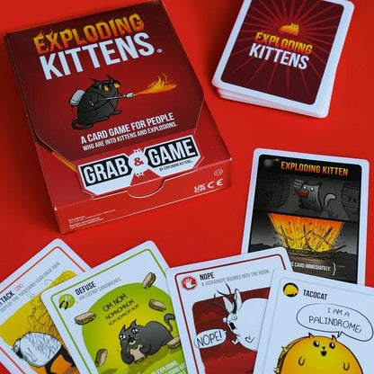 Exploding Kittens: Grab & Game - WiredVillage Games - Exploding Kittens
