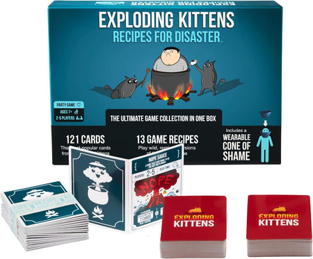 Exploding Kittens Recipes for Disaster - WiredVillage Games - Exploding Kittens