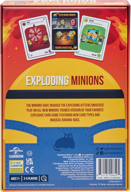 Exploding Minions - WiredVillage Games - Exploding Kittens
