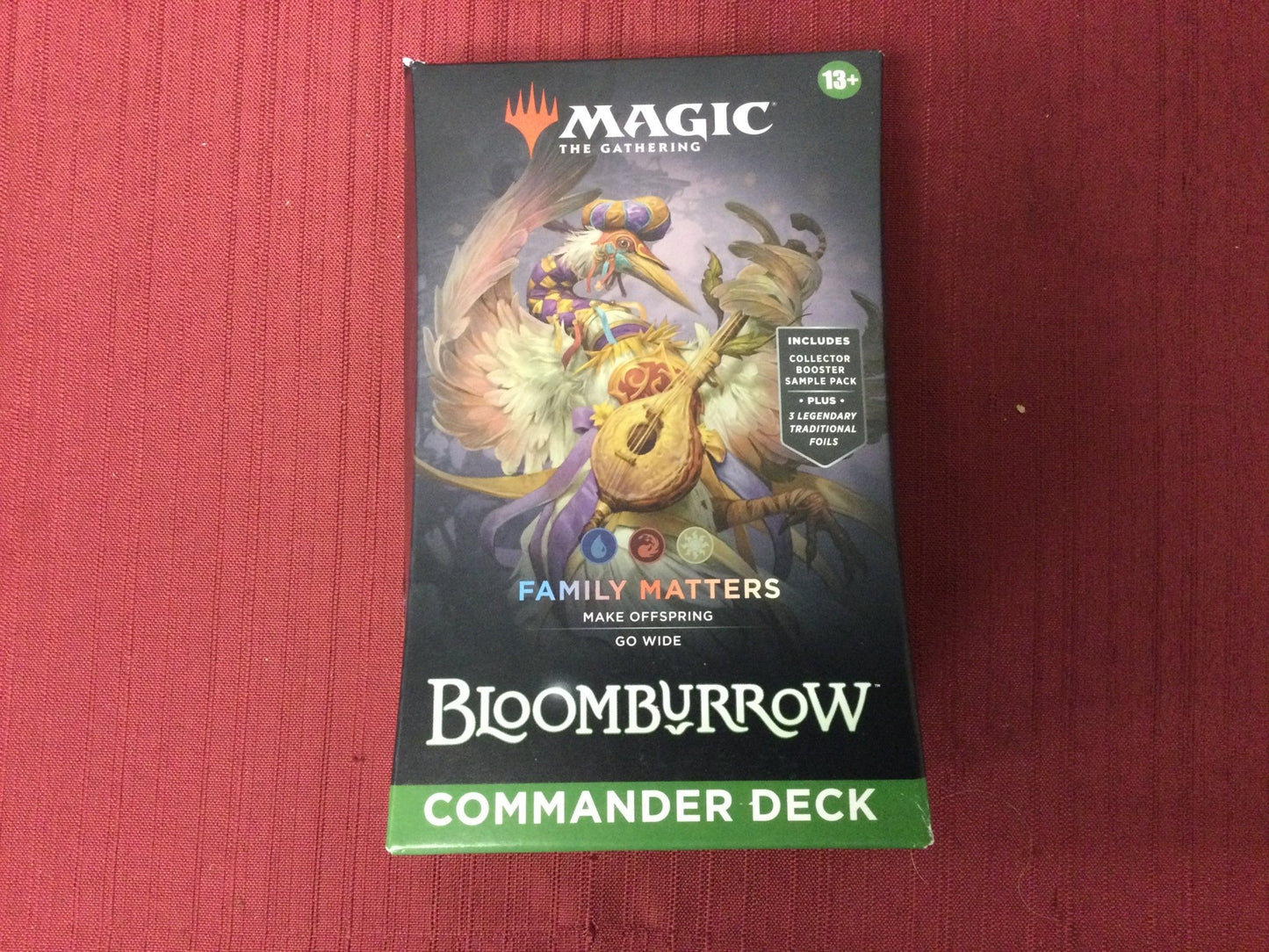 Magic the Gathering Bloomburrow Family Matters Commander Decks - WiredVillage Games - Wizards of the Coast