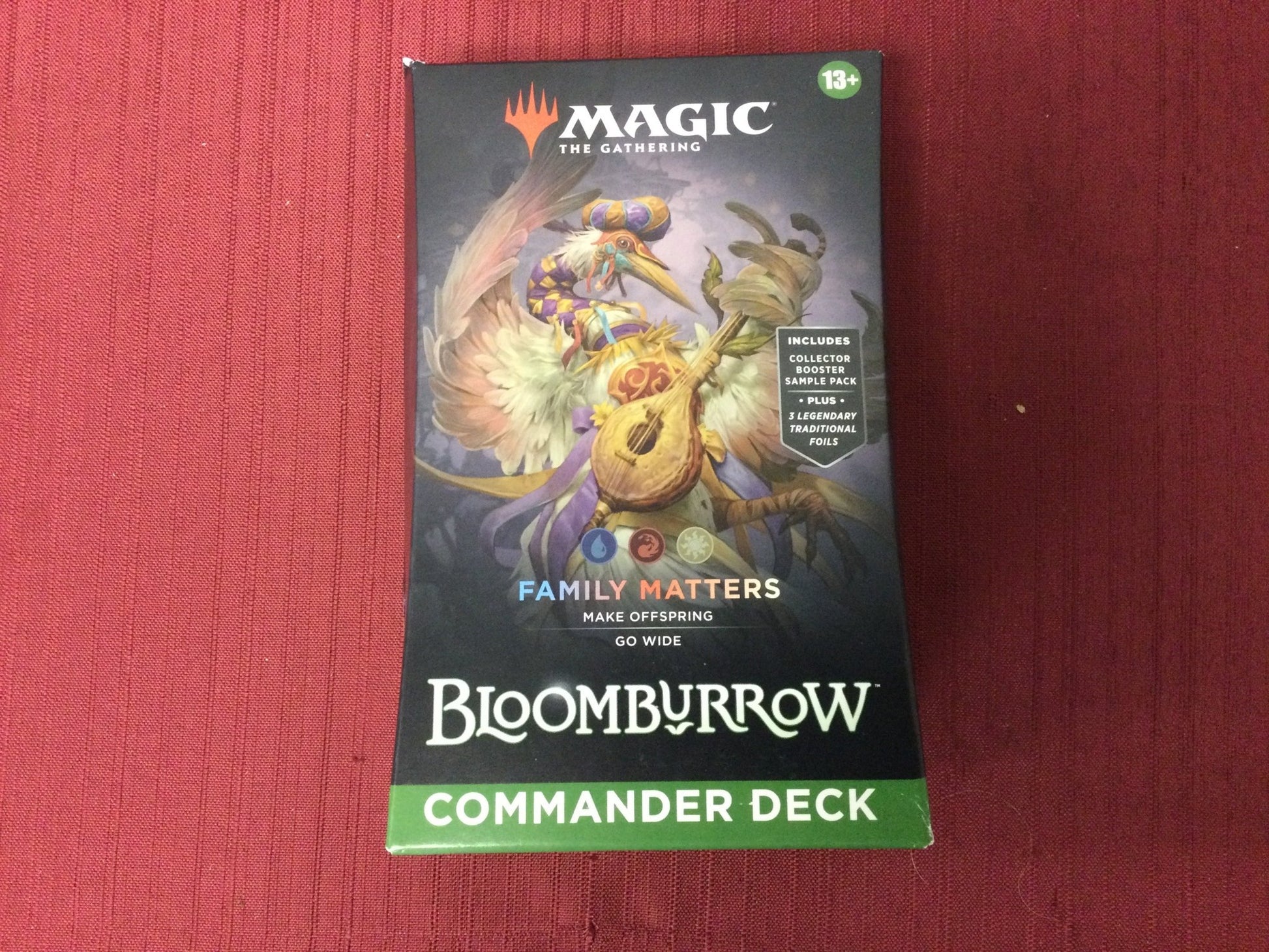 Magic the Gathering Bloomburrow Family Matters Commander Decks - WiredVillage Games - Wizards of the Coast