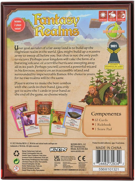 Fantasy Realms - WiredVillage Games - WizKids