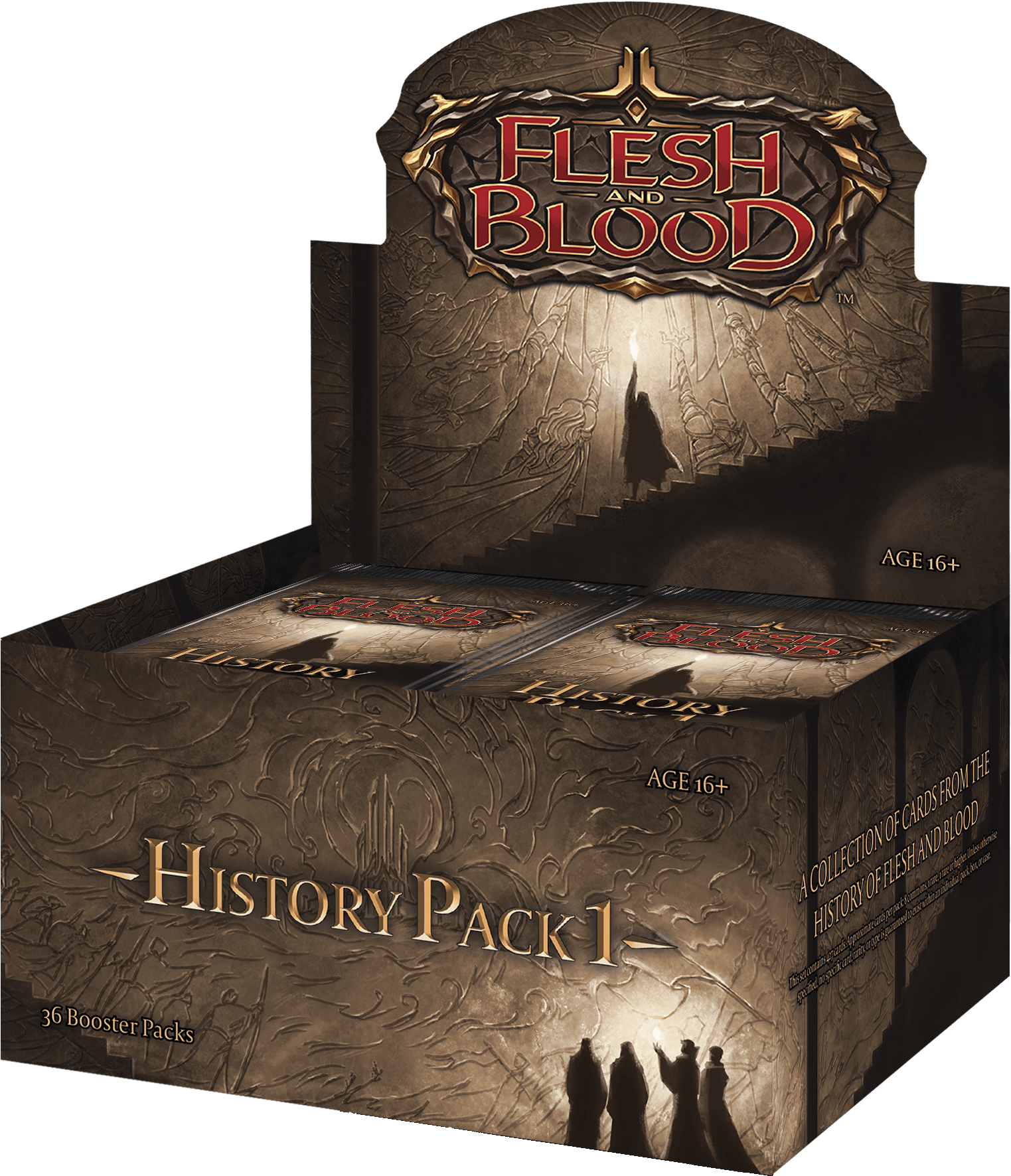 Flesh & Blood TCG: History Pack 1 - Booster Box - WiredVillage GamesWiredvillage Games