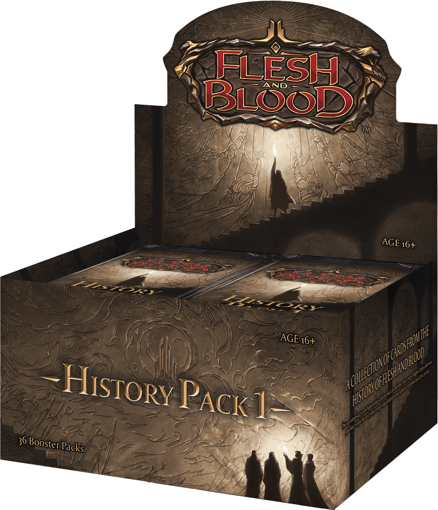 Flesh & Blood TCG: History Pack 1 - Booster Box - WiredVillage Games - Wiredvillage Games